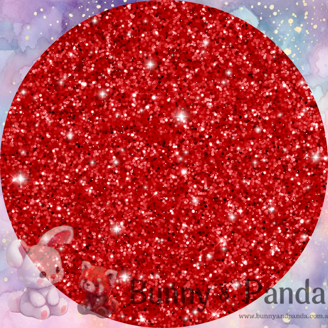Red Glitter Shimmer Vinyl INSTOCK