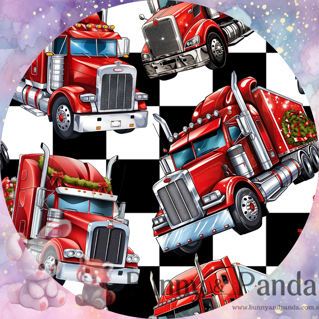 Firey Christmas (Gingham)