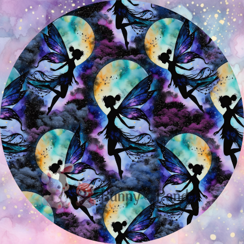 Moon Fairy Cotton French Terry INSTOCK