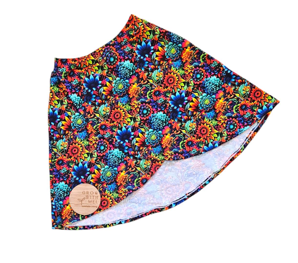 Neon Blooms FABRIC & KNITS