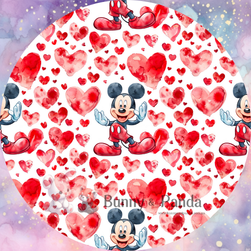 R9 Mouse Love - WOVEN & CANVAS