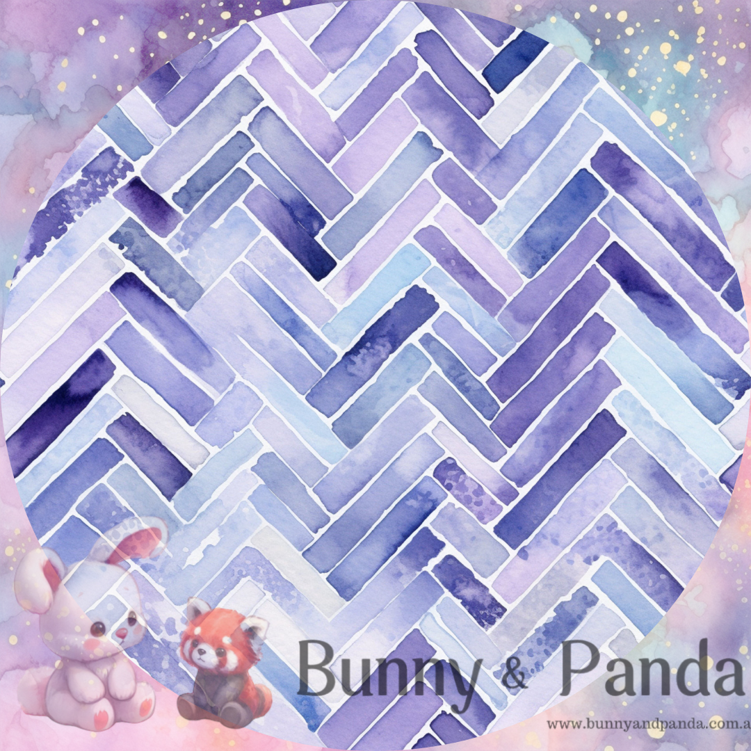 R13 Purple Geometric
