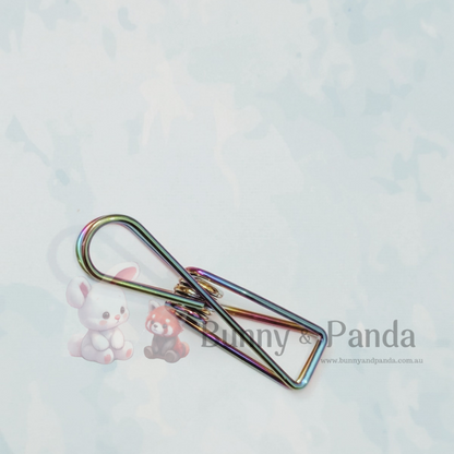 Rainbow Metal Sewing Clips