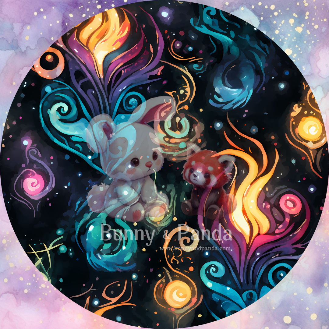 R6 Runes – Bunny & Panda Fabric