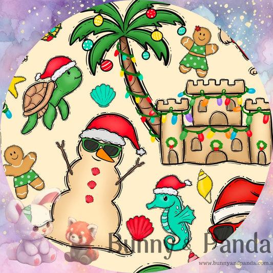 Sandy Christmas (Beige)