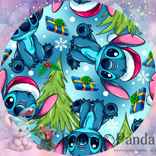 Merry Stitchmas Blue