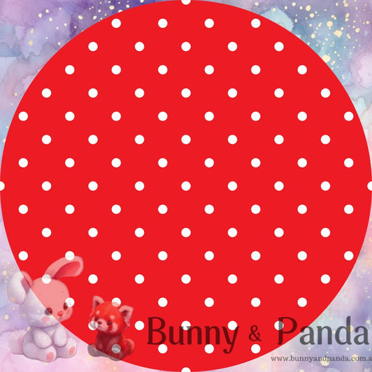Polka Dot (red)