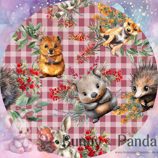Aussie babies (Gingham)