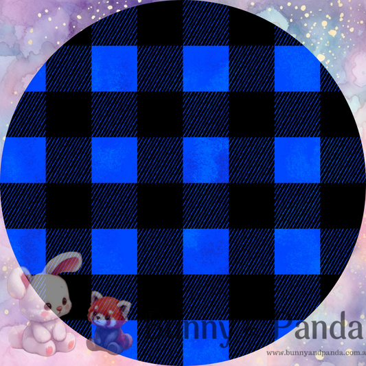 Blue Plaid 03