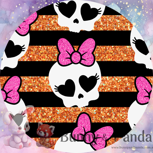 Glitter Skull