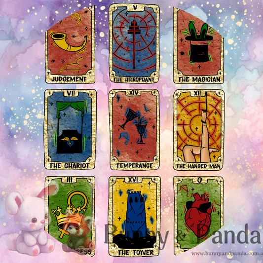 Jewel Tone Tarot Deck 02