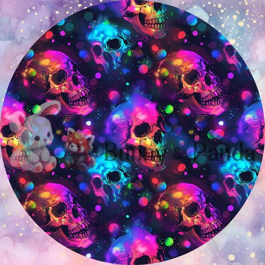 Neon Skull SHIMMER VINYL