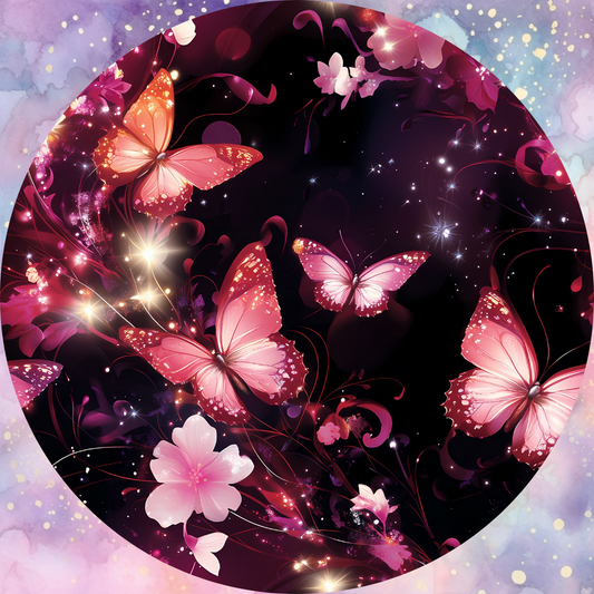 R13 Pink Butterflies